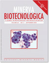 MINERVA BIOTECNOLOGICA雜志封面